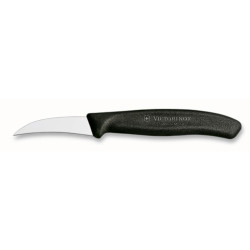 VICTORINOX Nůž na vykrajování 6 cm zahnutý černý