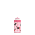 Kambukka Dětská láhev na pití s brčkem LAGOON 400 ml Diva Dogs