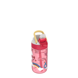 Kambukka Dětská láhev na pití s brčkem LAGOON 400 ml Love Birds