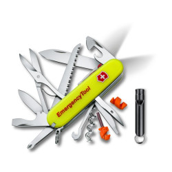Victorinox HUNTSMAN Lite Emergency 91 mm | Žlutá fosforeskující | 21 funkcí