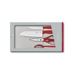 Victorinox Kuchyňská sada 4 ks Swiss Classic, červená (6.7131.4G)
