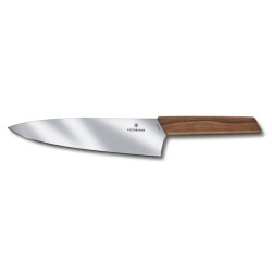 Victorinox Kuchařský nůž 20 cm Swiss Modern, dřevěná rukojeť ořech, dárková krabička (6.9010.20G)