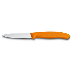 Victorinox Nůž na zeleninu 8 cm, oranžový (6.7606.L119)