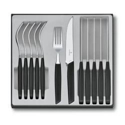 Victorinox Sada příborů Swiss Modern, 12 ks, černá (6.9093.12W.12)