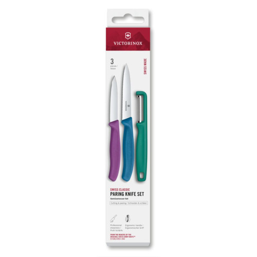 Victorinox Sada nožů a I-škrabka Swiss Classic mix barev (6.7116.33C1)