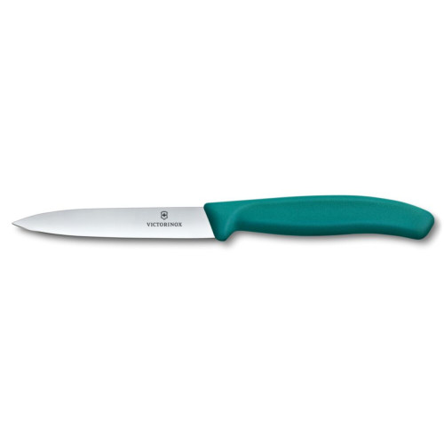 Victorinox Nůž na zeleninu Swiss Classic 10 cm, zelený (6.7704.C1)