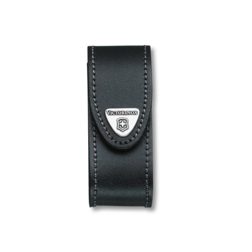 Kožené pouzdro černé na opasek Victorinox pro kapesní nože 91 mm