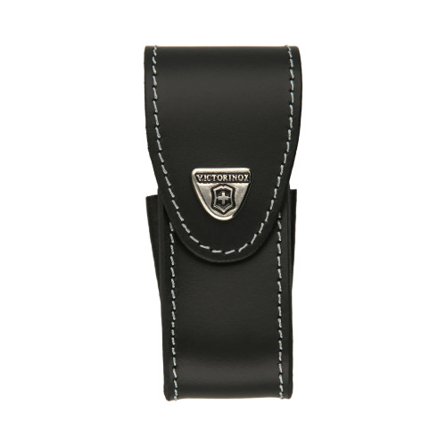 Kožené pouzdro černé na opasek Victorinox pro kapesní nože 111 mm (2–3 vrstvy)