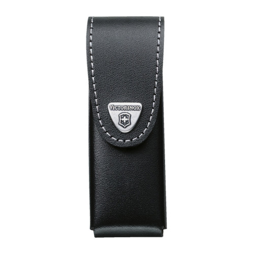Kožené pouzdro černé na opasek Victorinox pro velké nože 111 mm (4–6 vrstev)