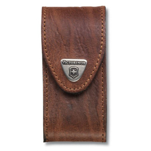 Kožené pouzdro hnědé Victorinox pro kapesní nože 91 mm (5–8 vrstev)