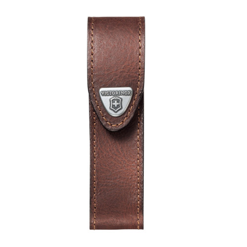 Kožené pouzdro hnědé Victorinox pro kapesní nože 111 mm (až 3 vrstvy)
