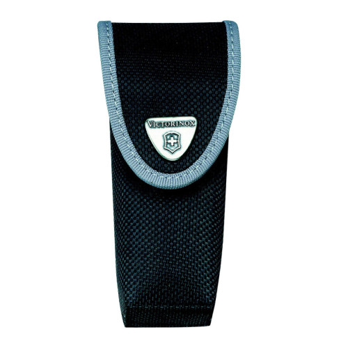 Nylonové pouzdro černé na opasek Victorinox s přihrádkou na baterku pro nože 111 mm (2–4 vrstvy)
