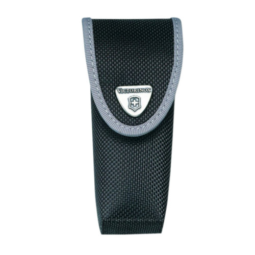 Nylonové pouzdro černé na opasek Victorinox s přihrádkou na baterku pro nože 111 mm (5–8 vrstev)