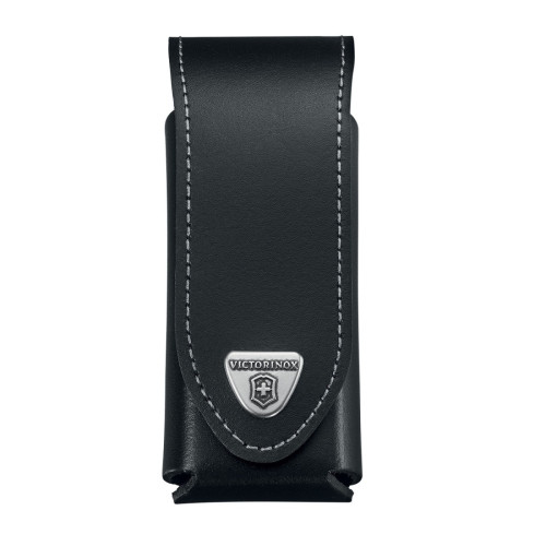 Kožené pouzdro černé Victorinox s přihrádkou na bity pro SwissTool