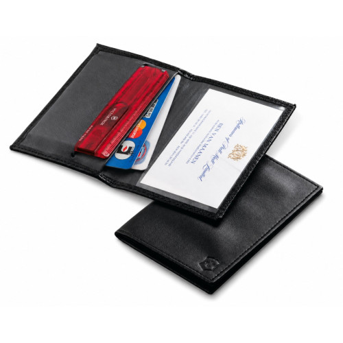 Kožené pouzdro hnědé Victorinox pro multifunkční kartu SwissCard