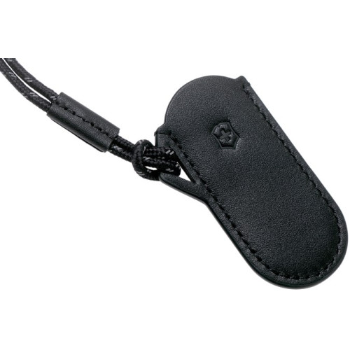 Kožené pouzdro Victorinox Dark Illusion se šňůrkou pro nože 58 mm