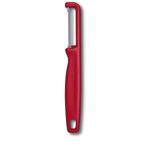 Victorinox Škrabka Iota se zoubkovaným oboustranným ostřím, červená (6.0943.1)