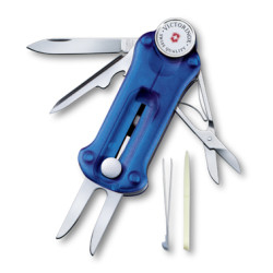 Victorinox GOLF TOOL modrý transparentní